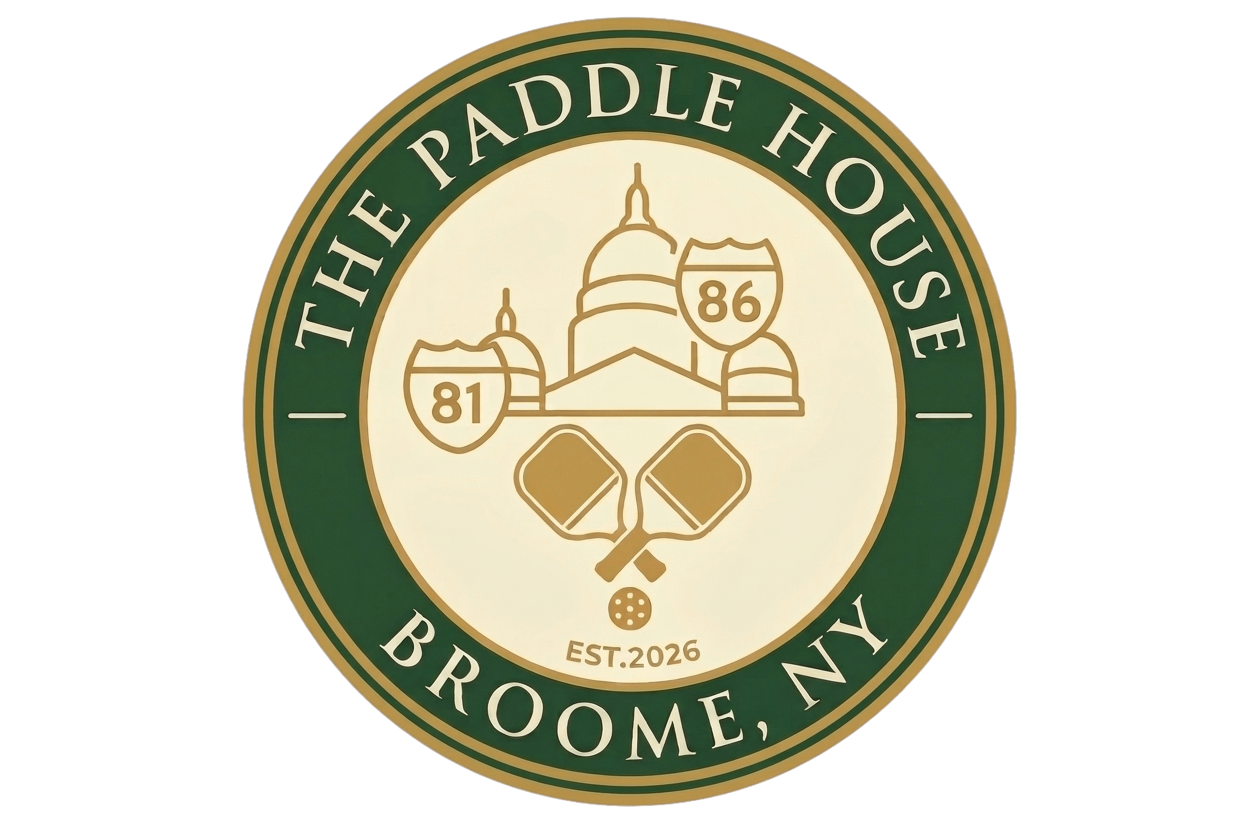 The Paddle House circular logo